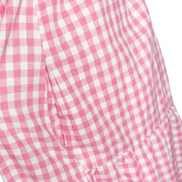Lost + Wander Let’s Go On A Date Pink Gingham Dress - Picture 4 of 8